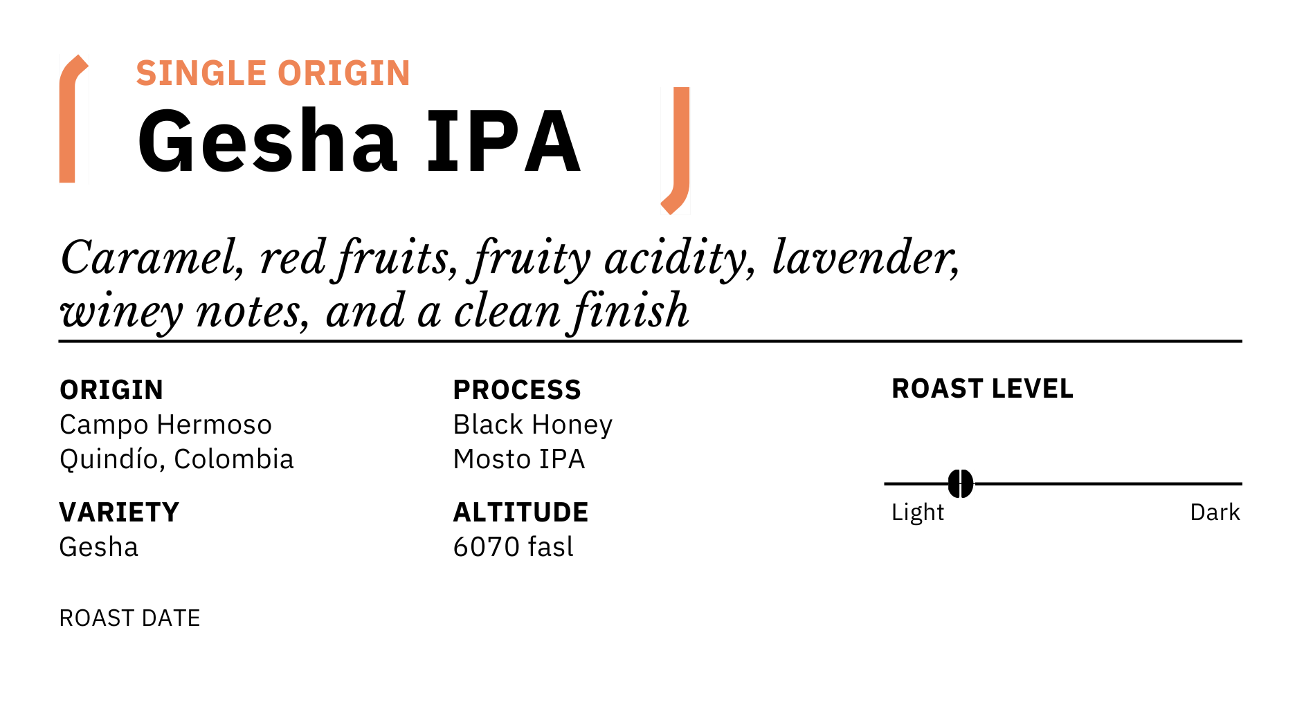その他 gusha Colombia Gesha – Black Honey IPA – Cozy Monster