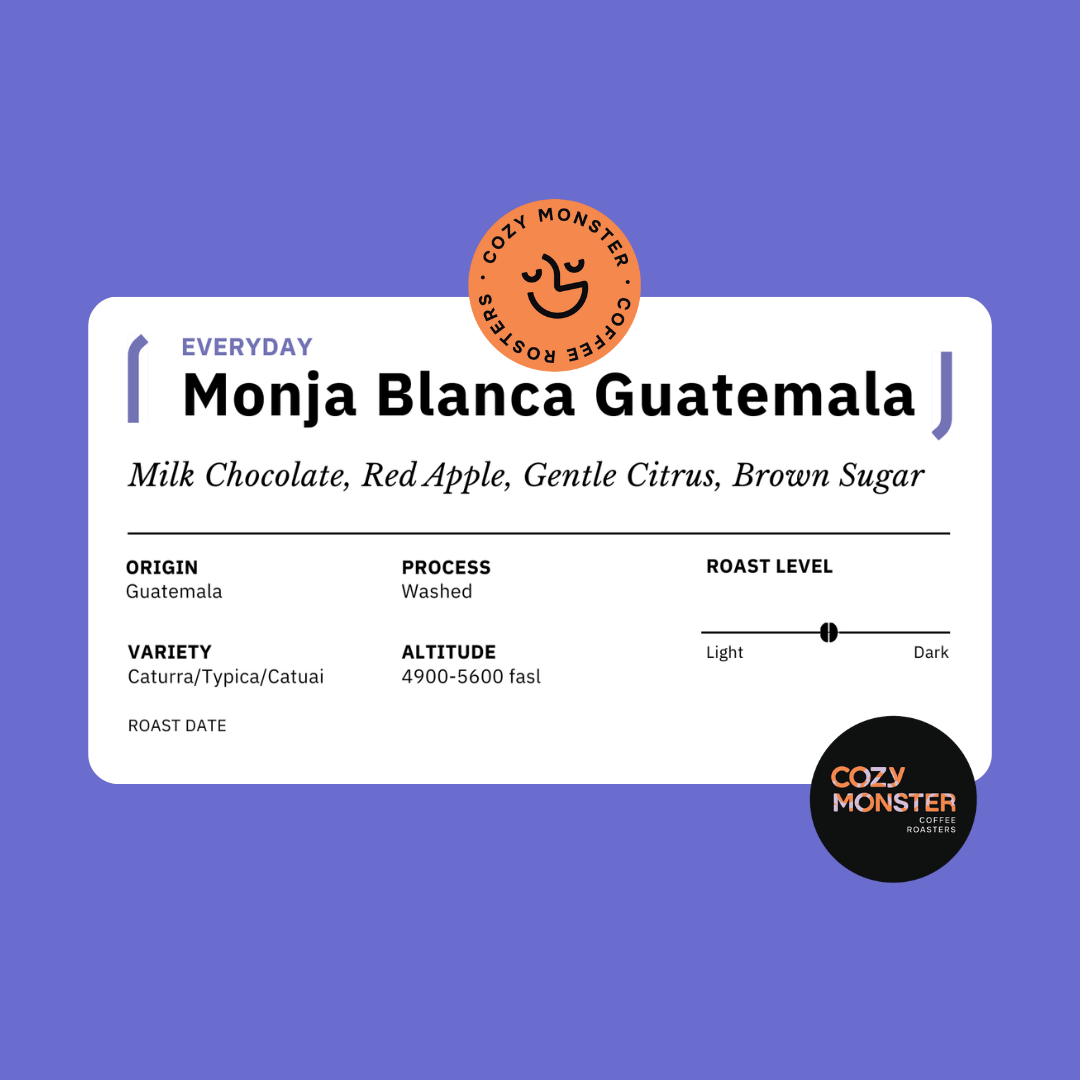 Monja Blanca Guatemala - For Everyday Brew