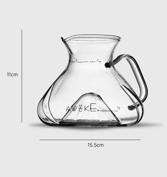MUVNA Tornado-Style Wide Belly Carafe